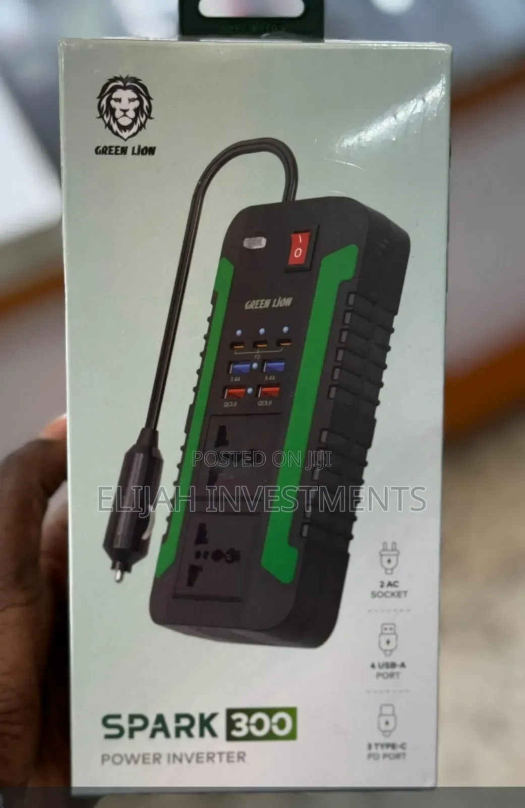 Brand New Green Lion Spark 300 Power Inverter
