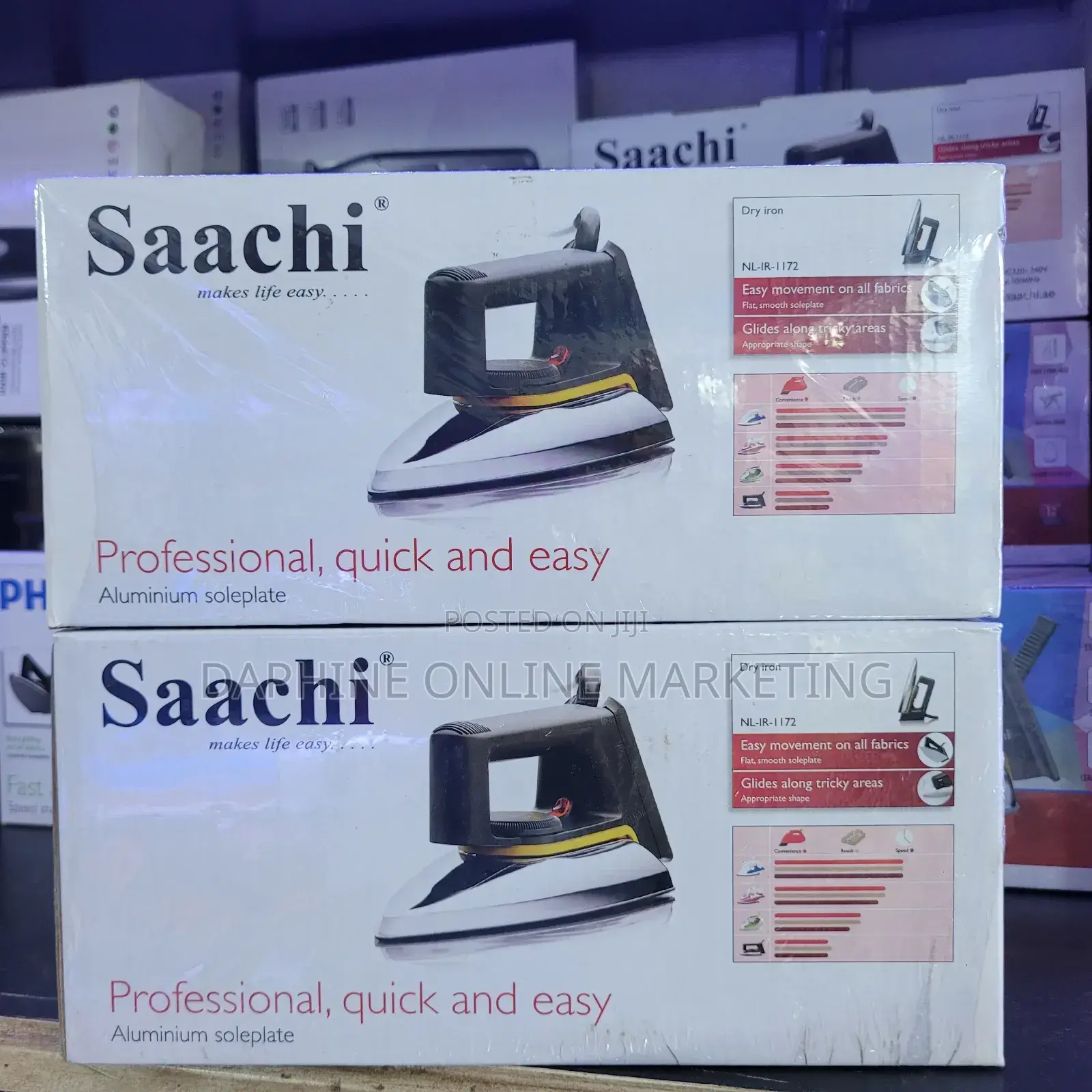 Electric Dry Iron Sachi/ Dry Iron Professional