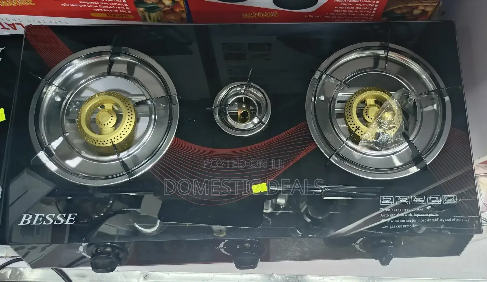 3 Burner Gas Stove