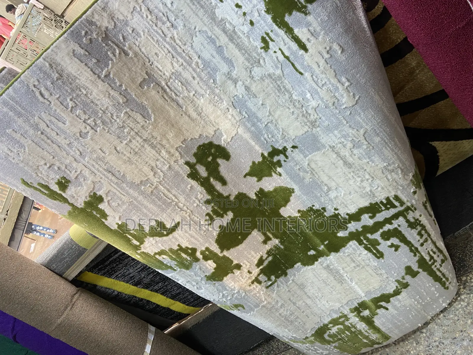 Lemon Gree Carpet (200cm by 150cm