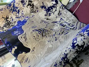 Viva Carpet With Blue Designs