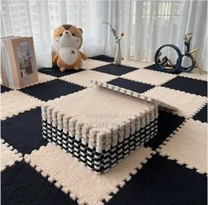 Tile Carpets in Pinch and Black