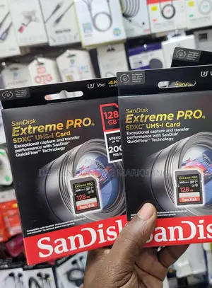 128gb Extreme Pro Sandisk SD Card