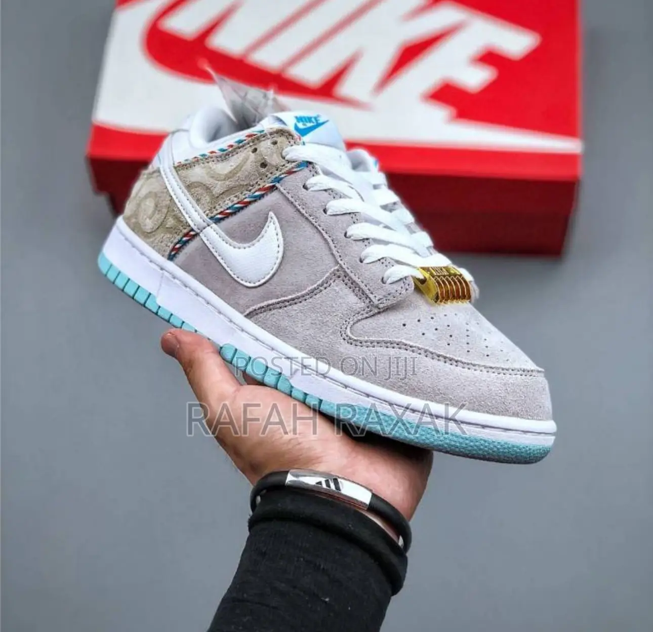 Original Nike Sb Dunk Low “Barber Shop” Sneaker