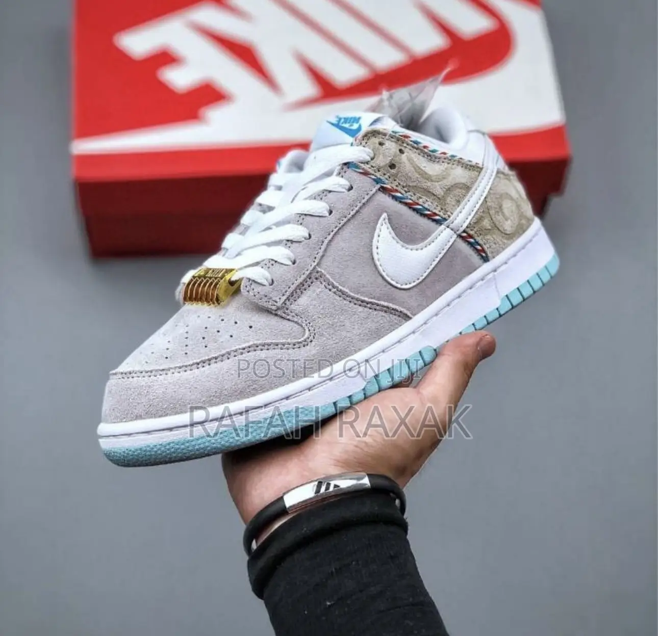 Original Nike Sb Dunk Low “Barber Shop” Sneaker