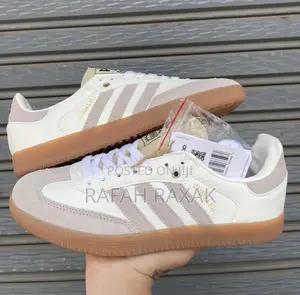 Adidas Samba OG X LAFC Off-White/Gum Sole Sneakers