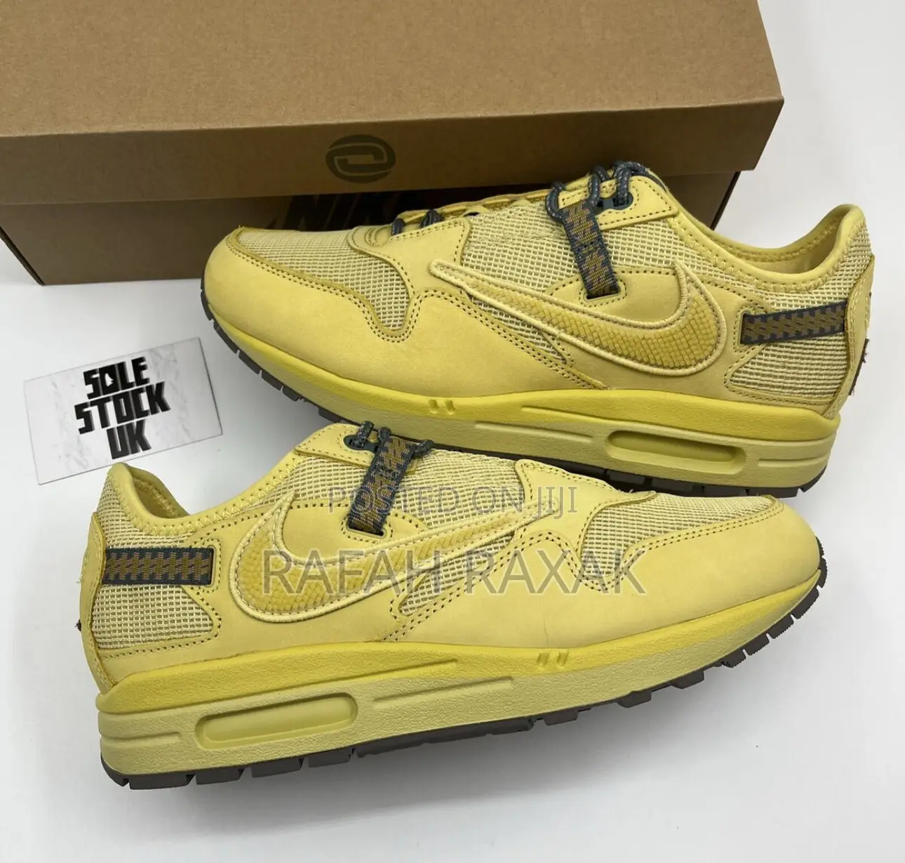 Nike Air Max 1 Cactus Jack X Travis Scott “Saturn Gold” Shoe