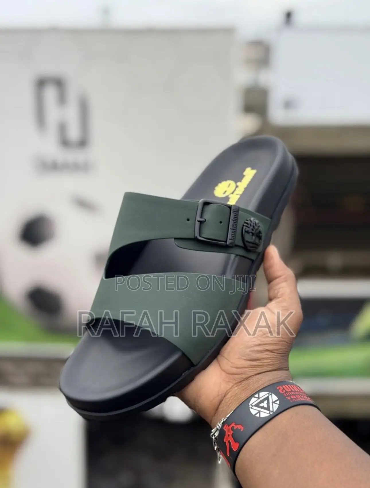 Original Green Men’S Luxury Timberland Double Strap Sandals