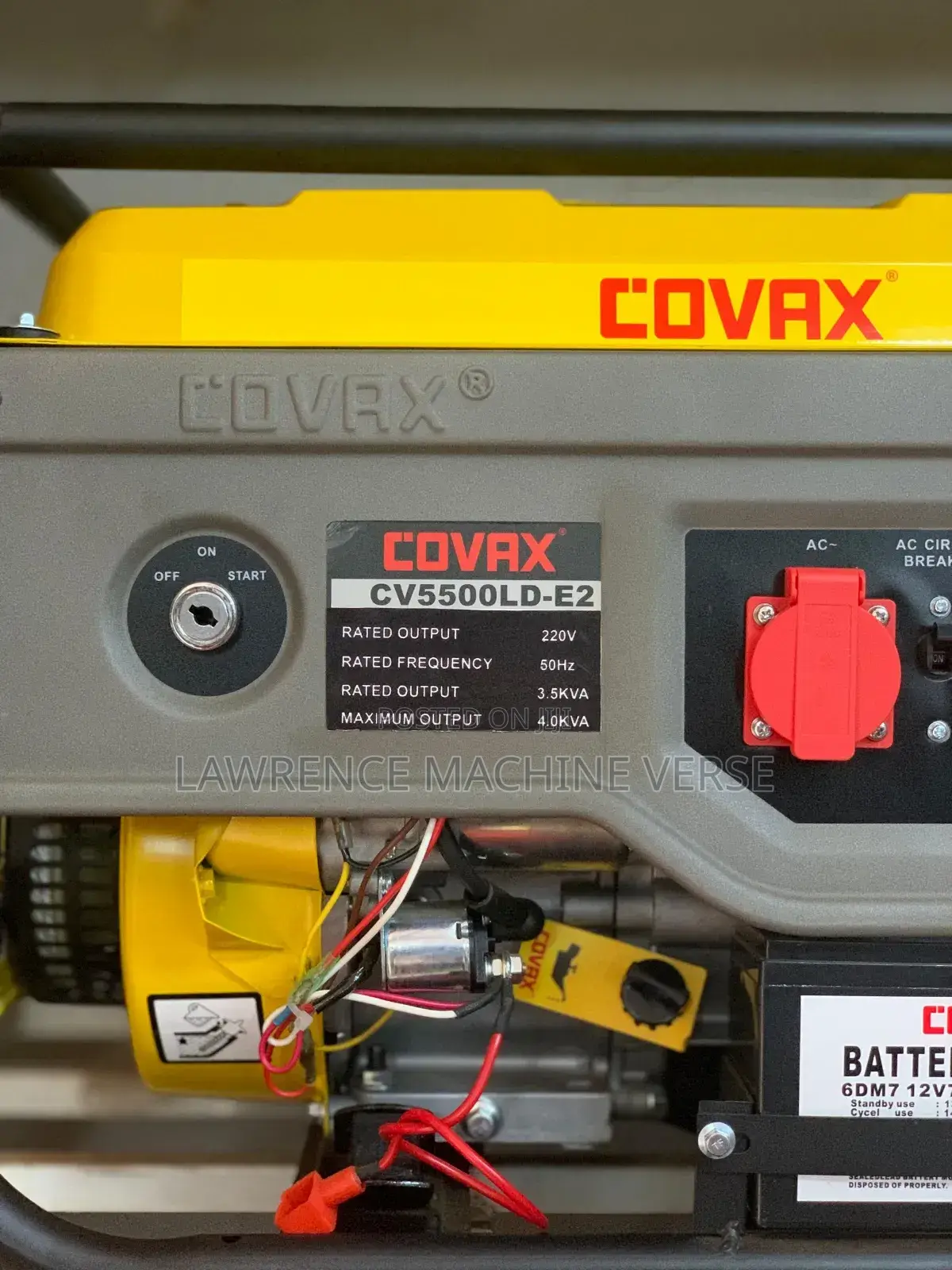 Gasoline Generator CV5500LDE-2 Covax