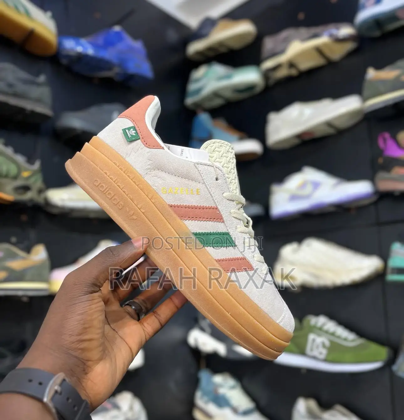 Original Suede Adidas Gazelle Bold Sneakers