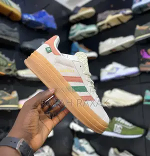 Photo - Original Suede Adidas Gazelle Bold Sneakers