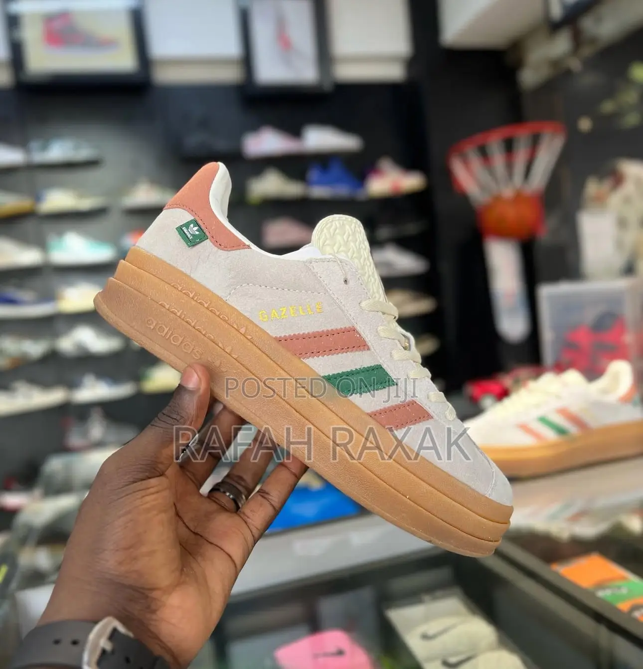 Original Suede Adidas Gazelle Bold Sneakers