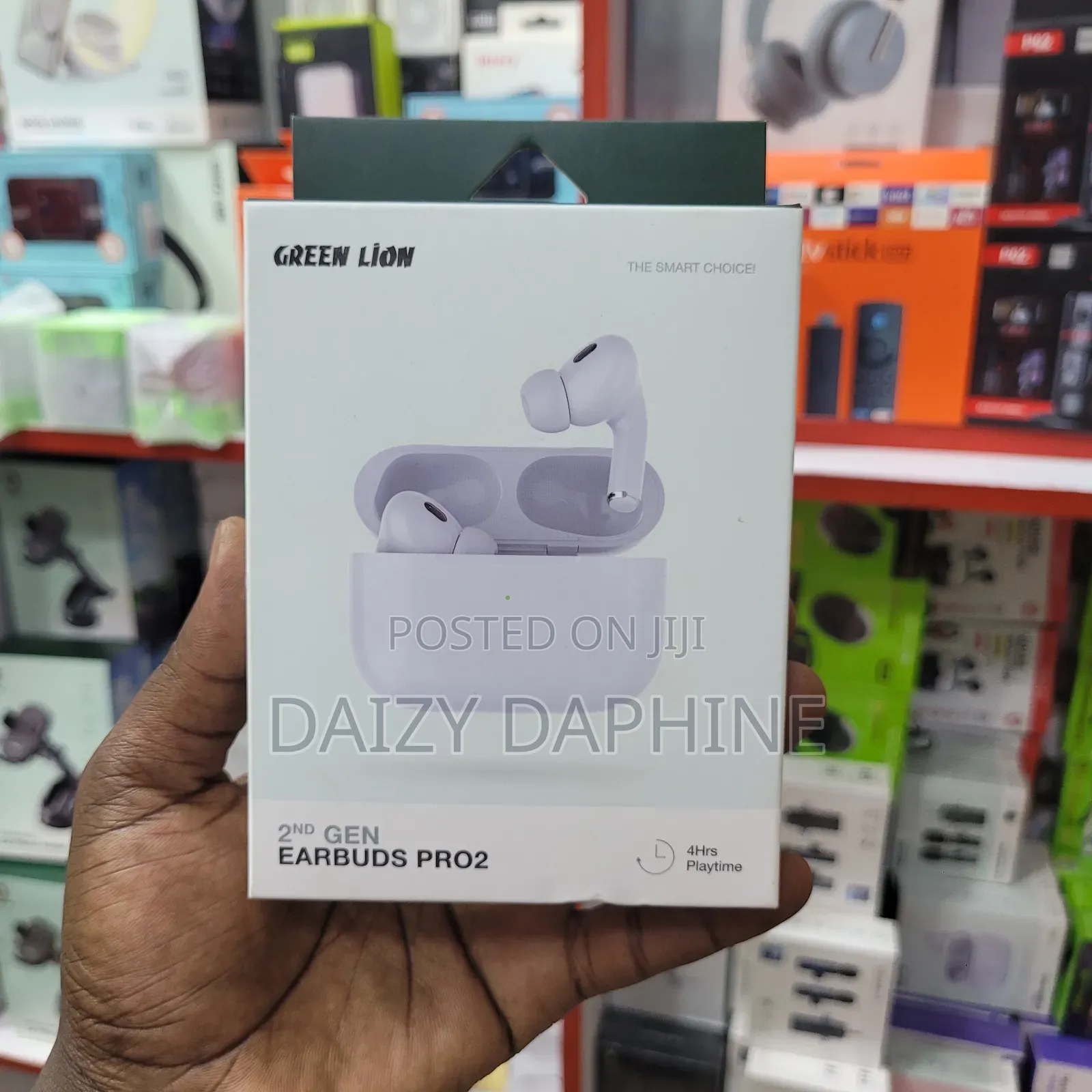 Green Lion Pure Bass Airpods/TWS Green Lion Wireless Earbuds