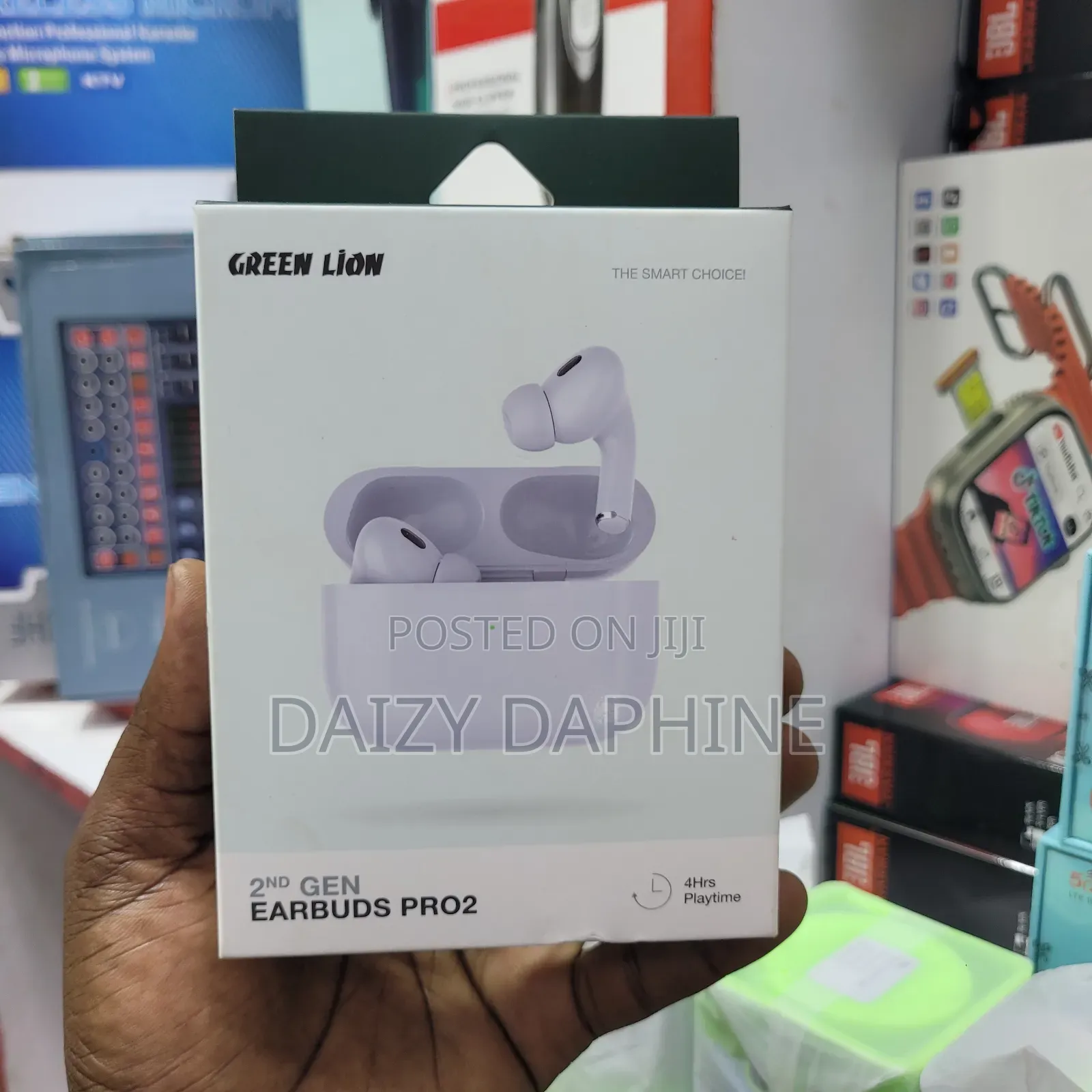 Green Lion Pure Bass Airpods/TWS Green Lion Wireless Earbuds