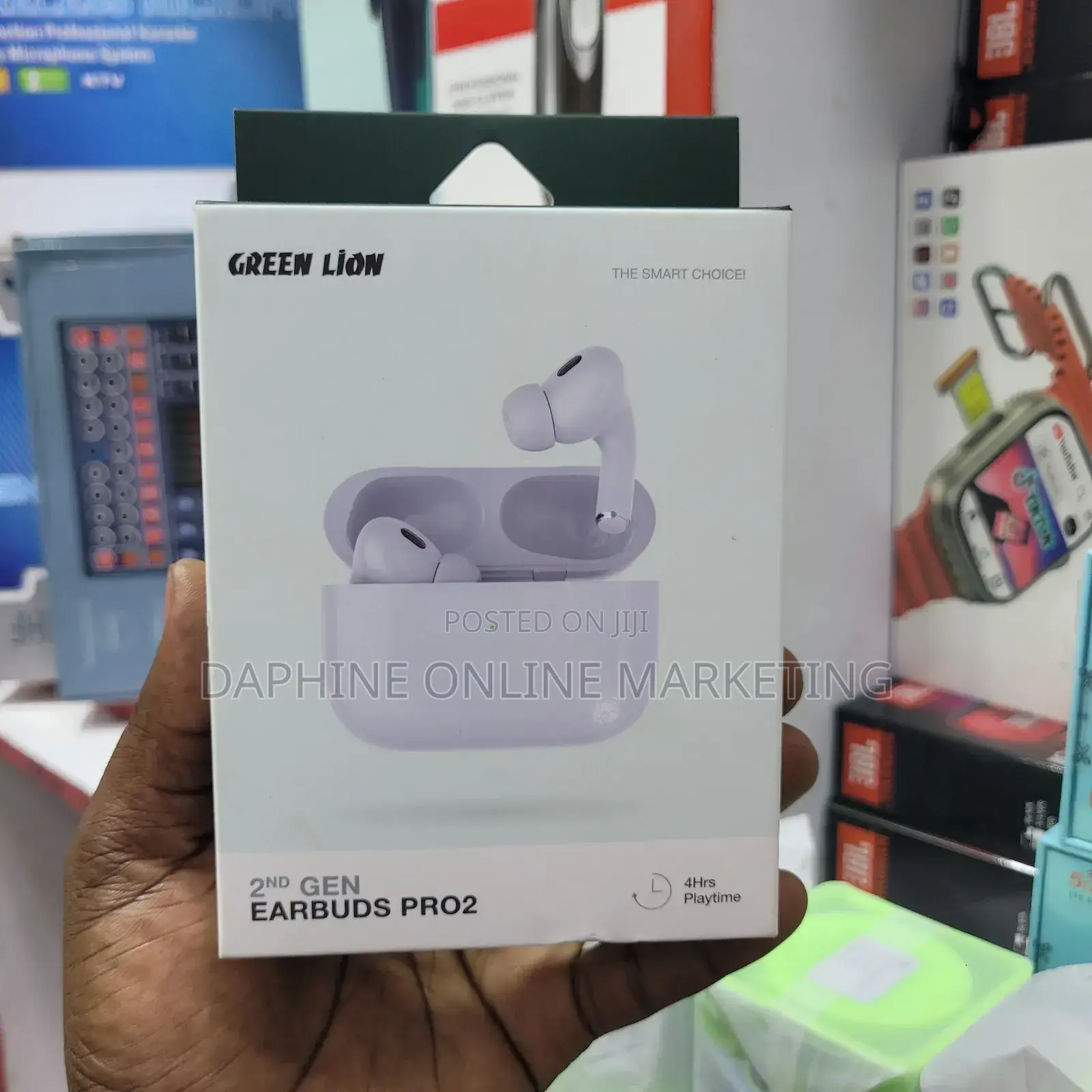 Green Lion Pure Bass Airpods/TWS Green Lion Wireless Earbuds