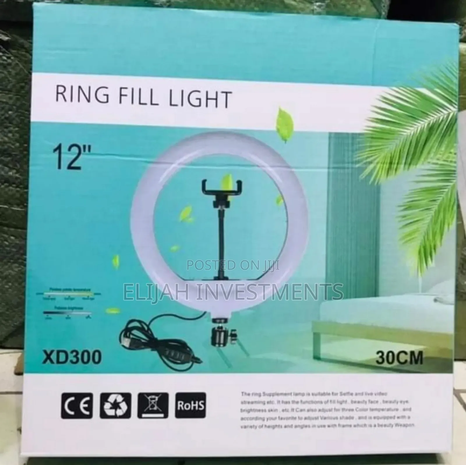 Quality Lighting 30cm Ring Fill Light XD 300