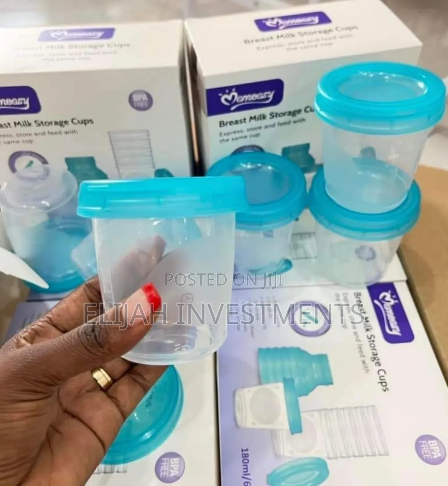 Authentic Quality Plastic Breast Milk Storage Cups