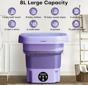 Classy Portable 8L Capacity Washing Machine