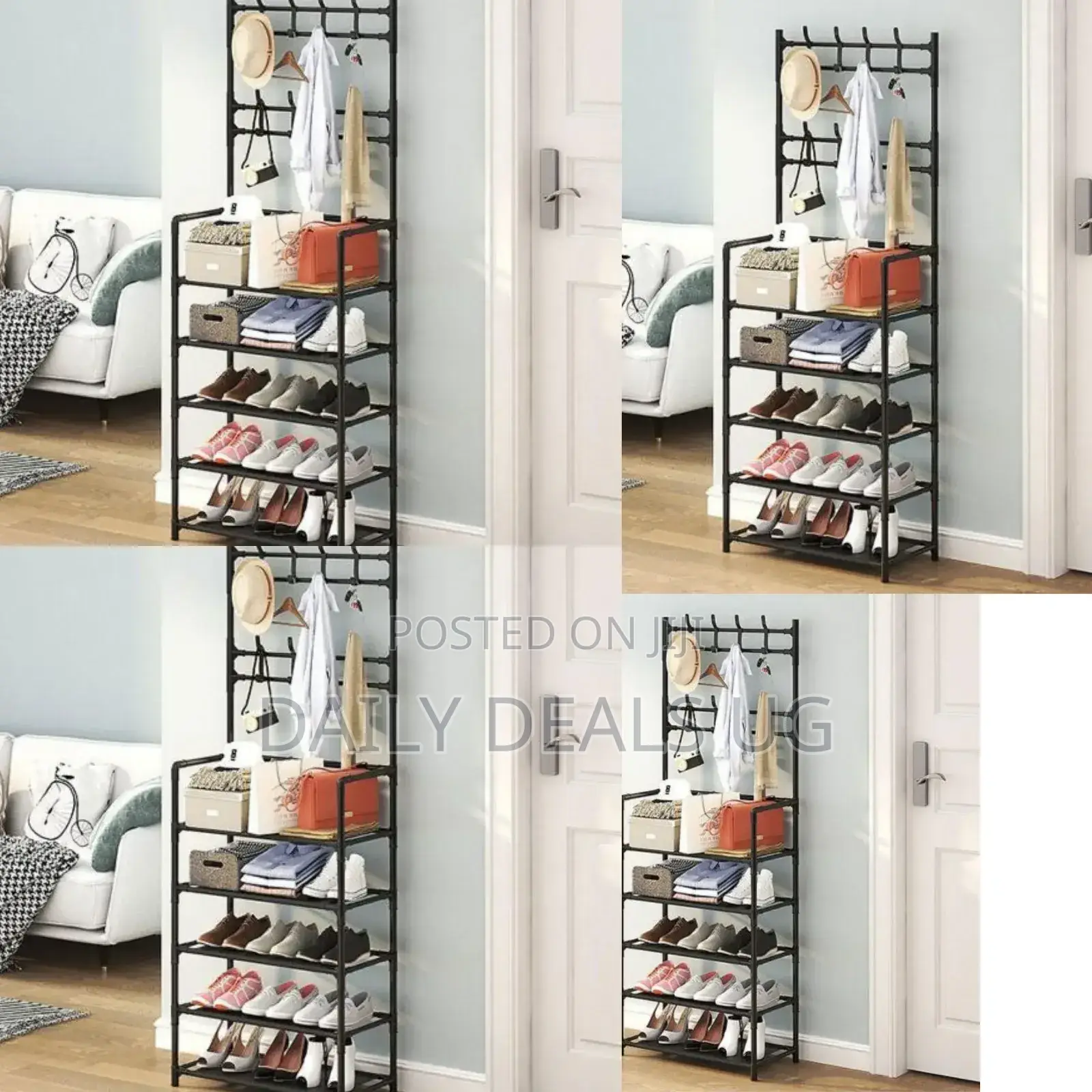 Hat and Shoe Rack Holder
