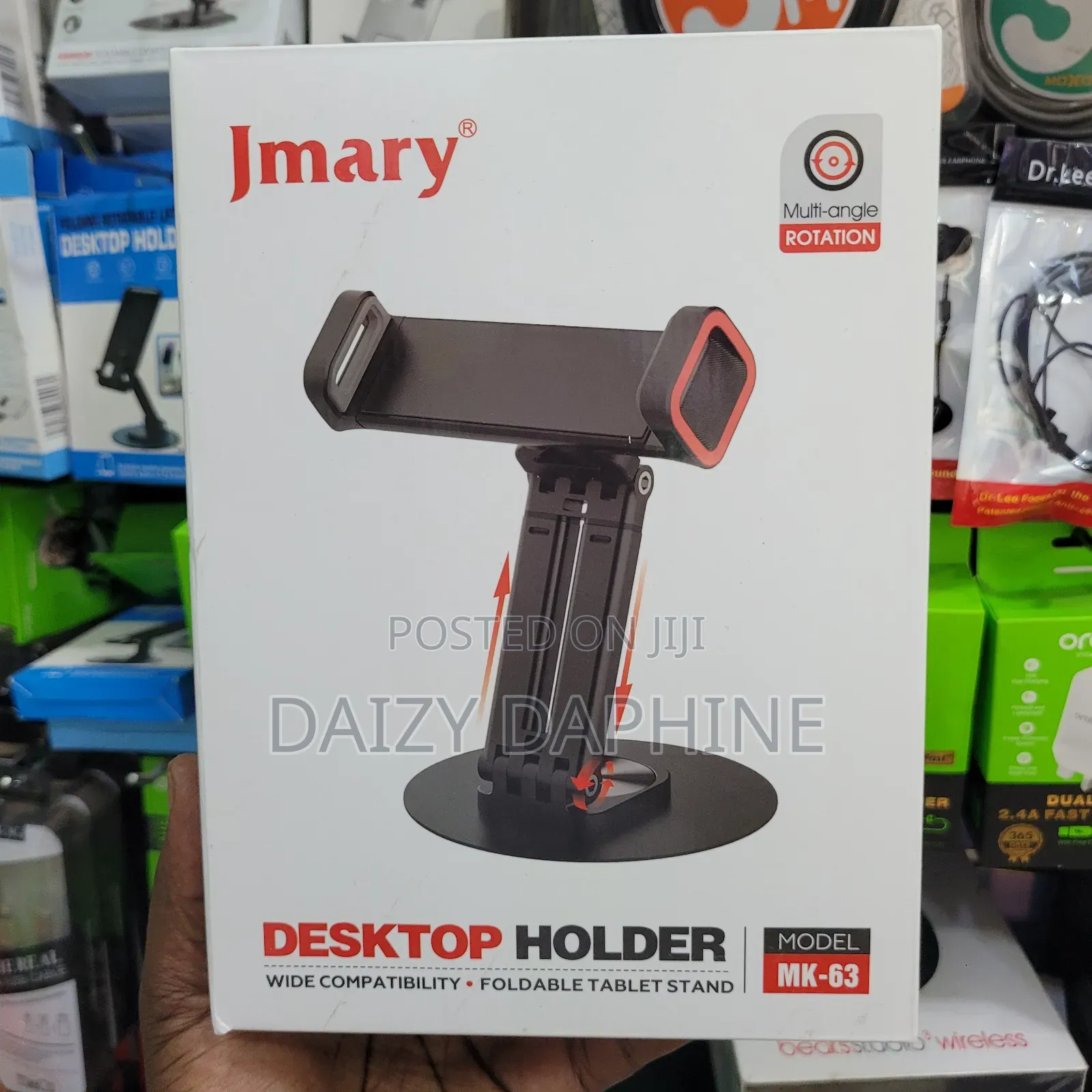Jmary Desktop Holder/Note Book and Tablet