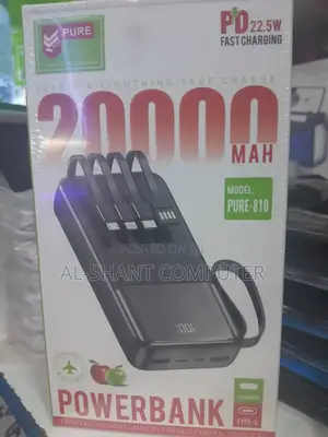 20000mah Power Bank/Pure 20000mah Fast Charging Power Bank