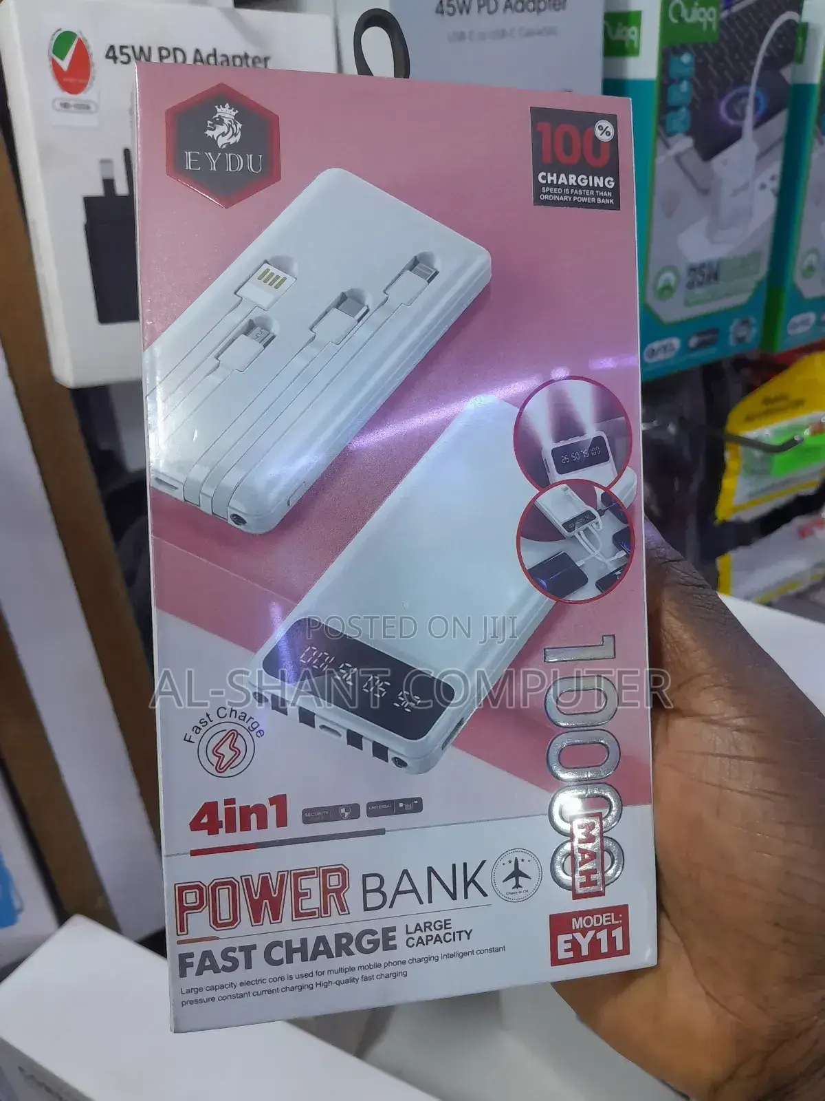 10000mah Power Bank/Eydu 10000mah Fast Charging Power Bank
