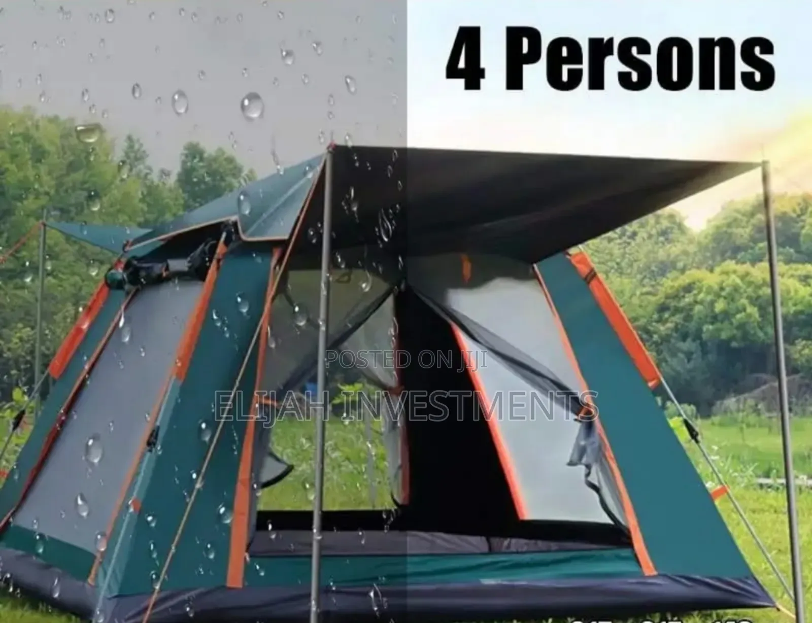Original Fibre 4 in 1automatic Camping Tent