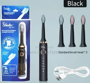 Efficient Shuke Waterproof Adult Rechargeable Toothbrush