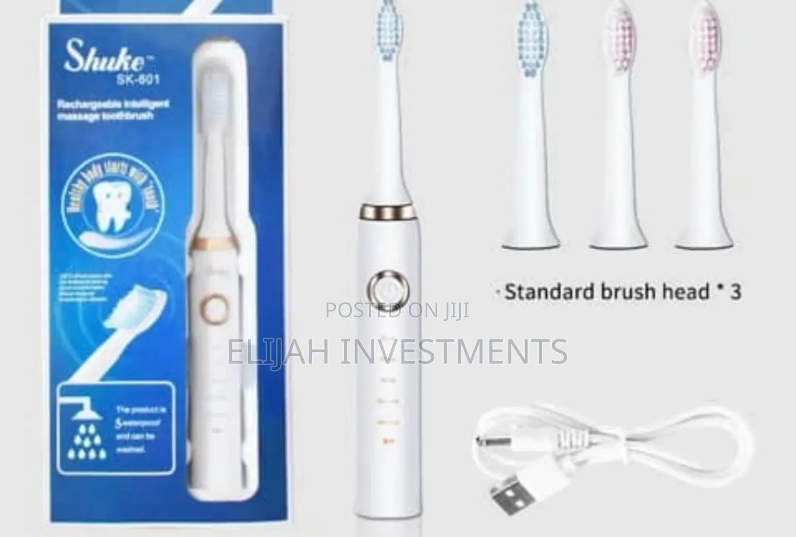Classy Electric Rechargeable Shuke Massage Toothbrush