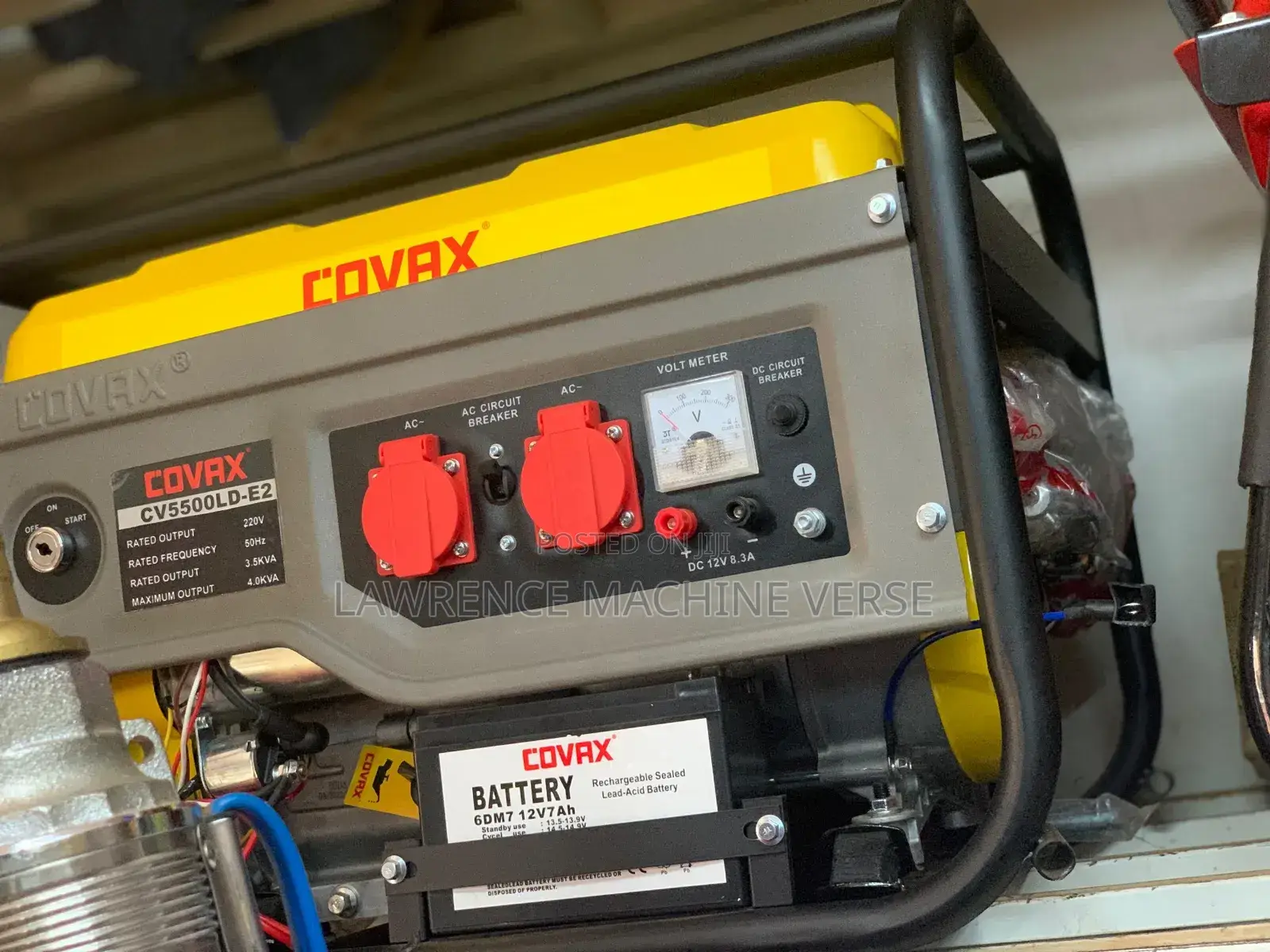Gasoline Generator CV5500LDE-2 Covax