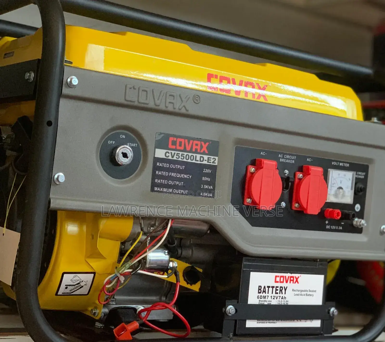 Gasoline Generator CV5500LDE-2 Covax