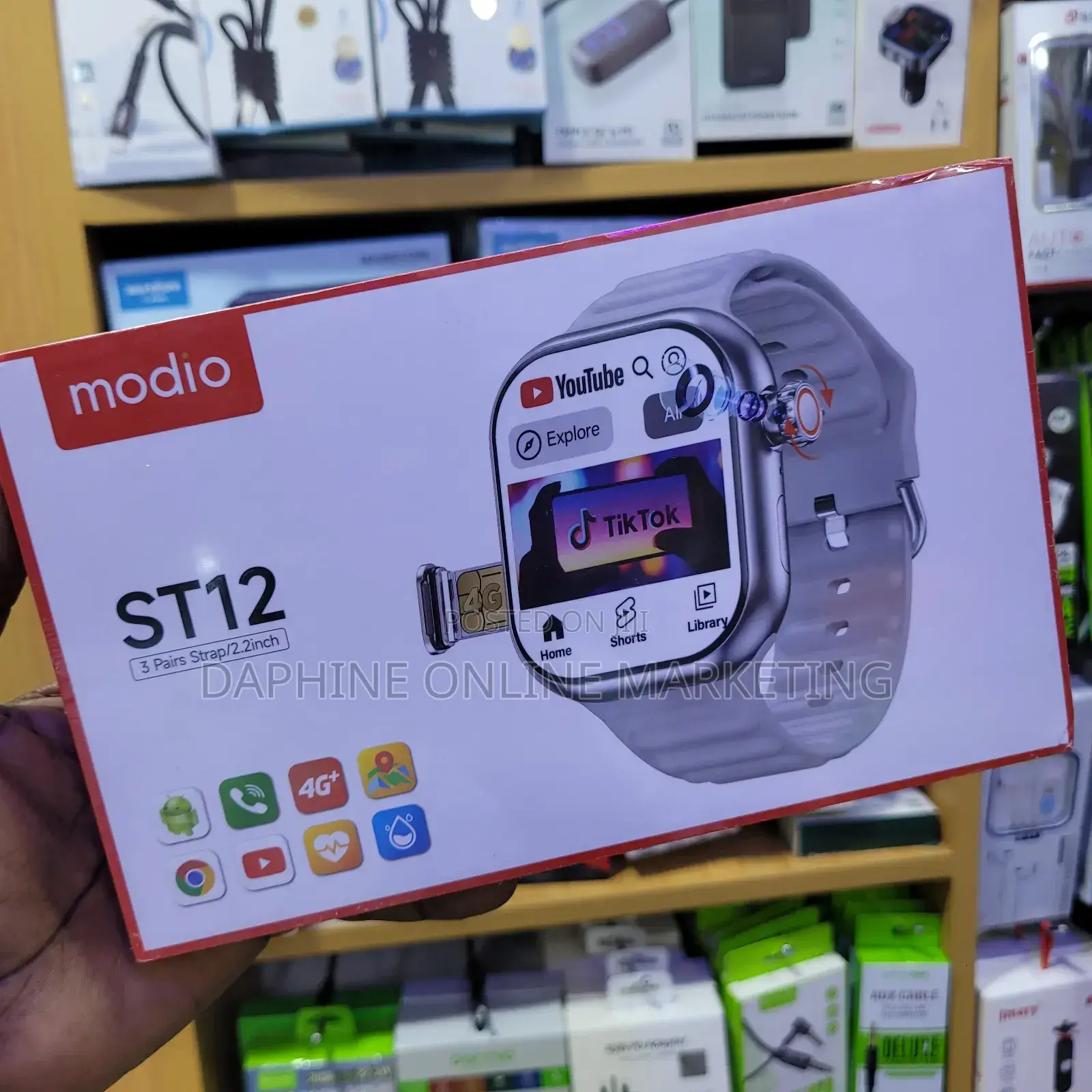 Modio ST12 Smart Watch/Sim Card Smart Watch