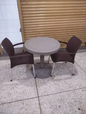 Set of Balcony 2 Chairs and Table