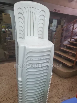 Mukwano Brand Plastic Chairs Armless