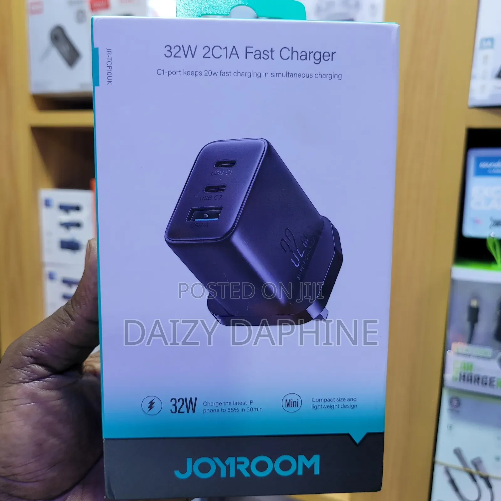 32W 2C1A Fast Charger/Super Fast PD Adapter