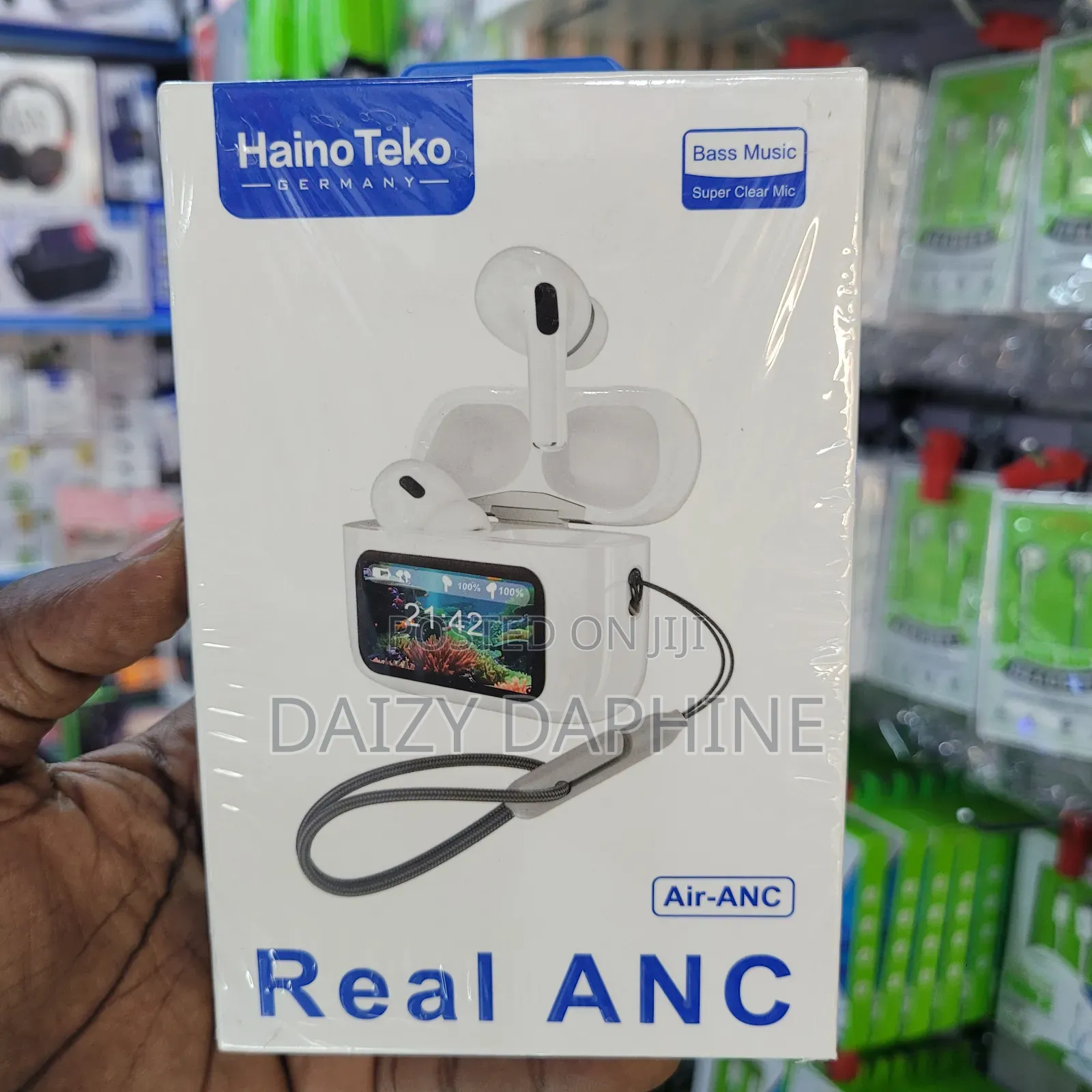 Haino Teko ANC Earbuds/ Real ANC Wireless Airpods