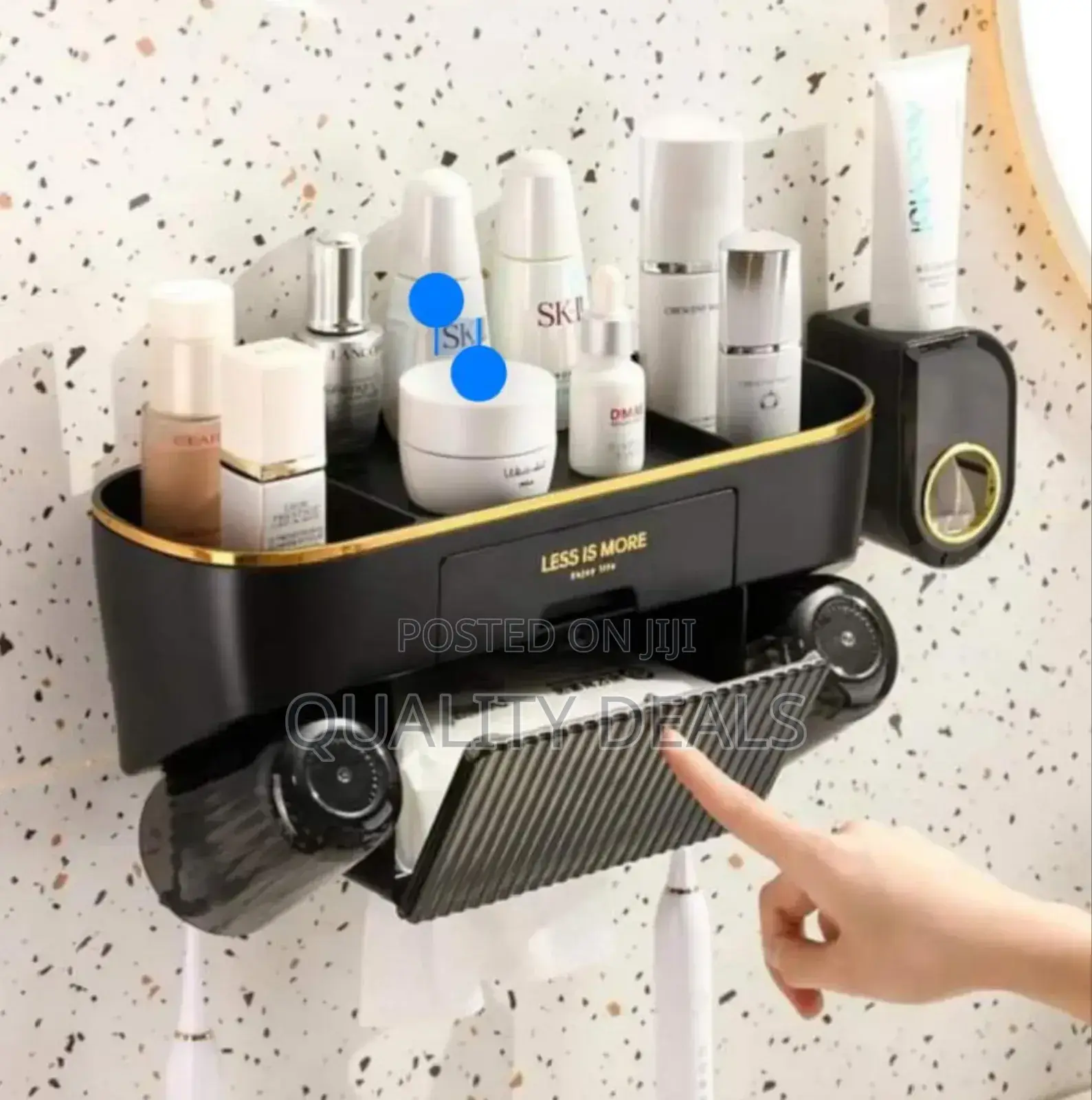 Multipurpose Bathroom Holder Dispenser