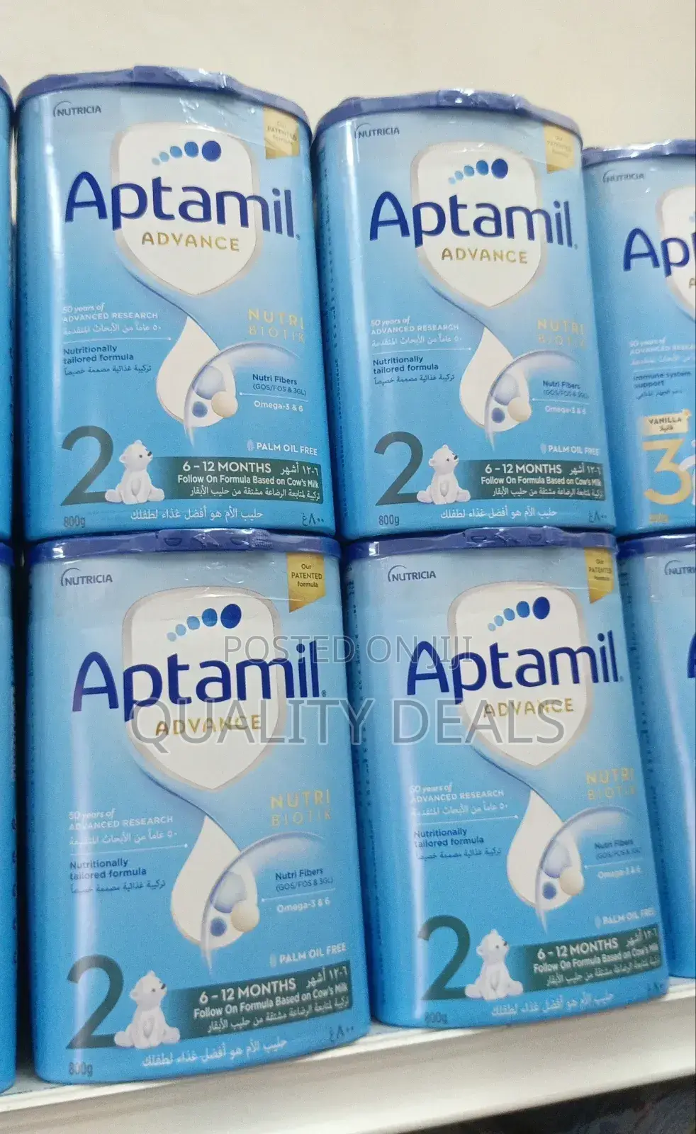 Aptamil Advance Formula 2 Baby Milk