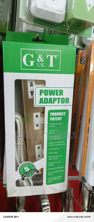 G T UK Heavy Duty Power Adapter