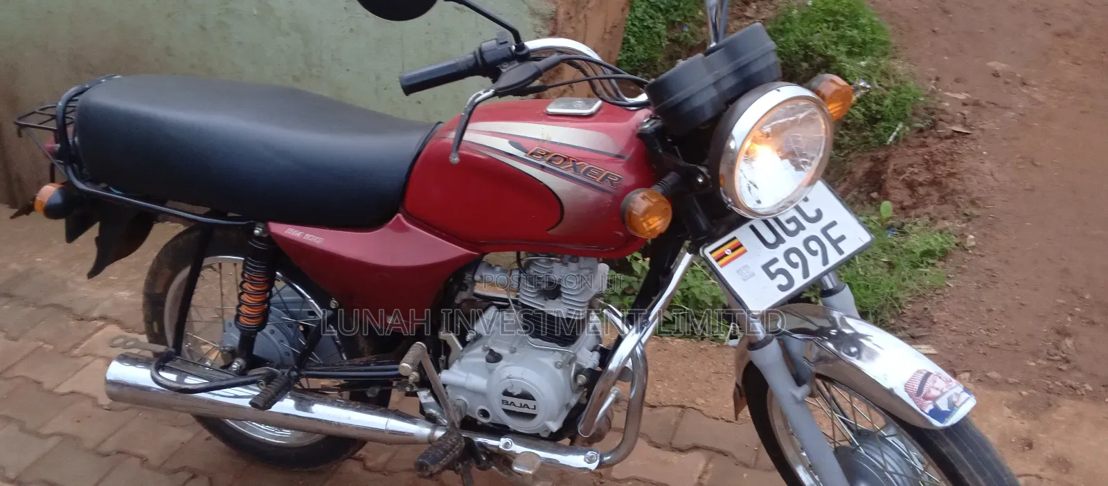 Bajaj Boxer 100 2024 Red