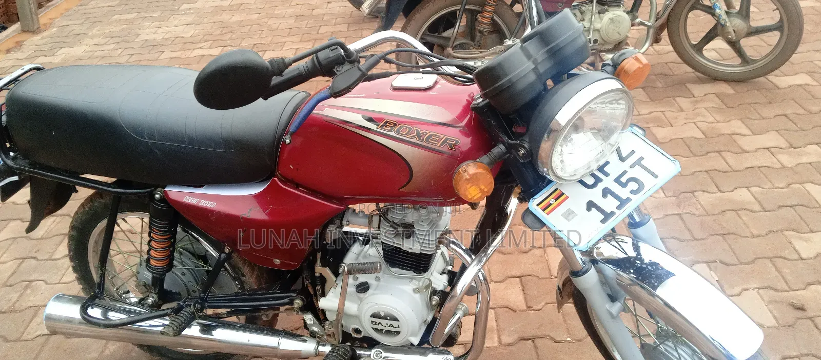Bajaj Boxer 2024 Red