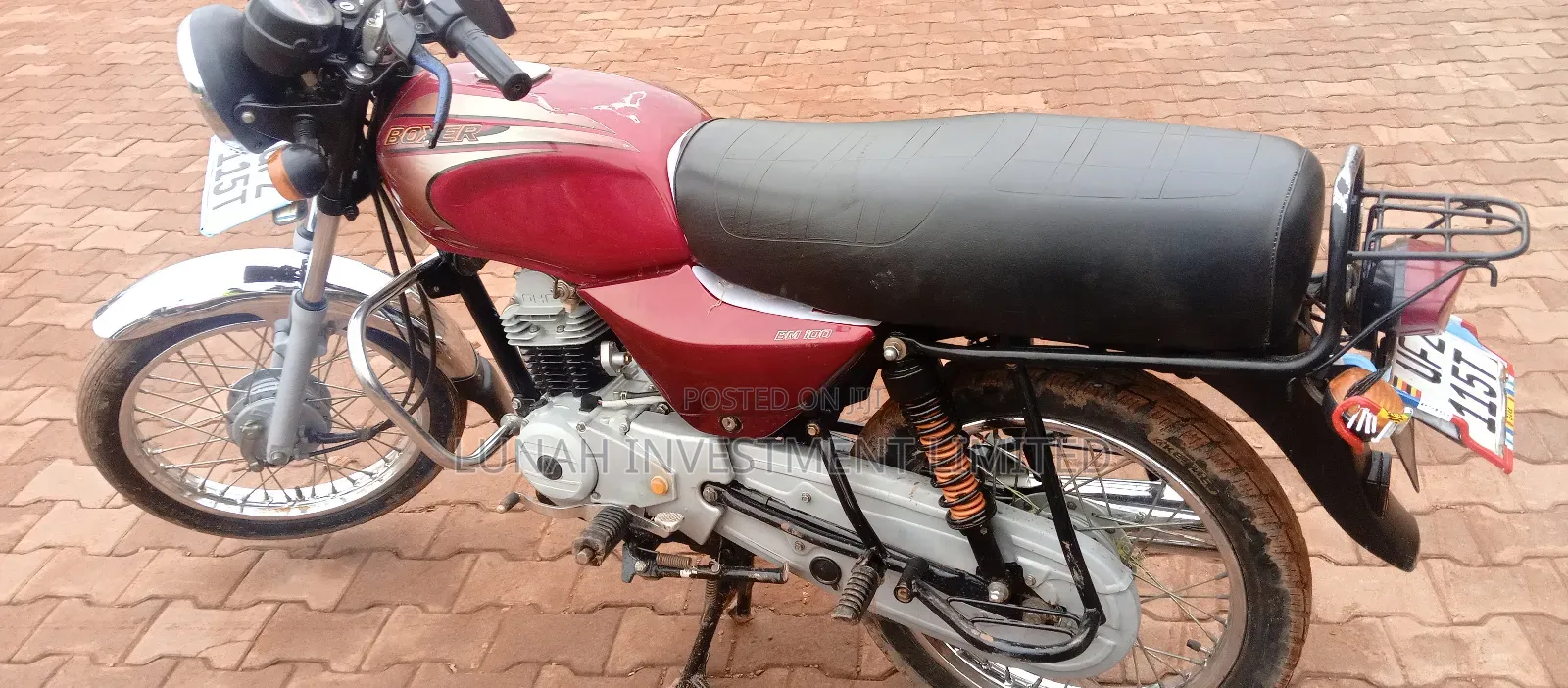 Bajaj Boxer BM100ES 2024 Red