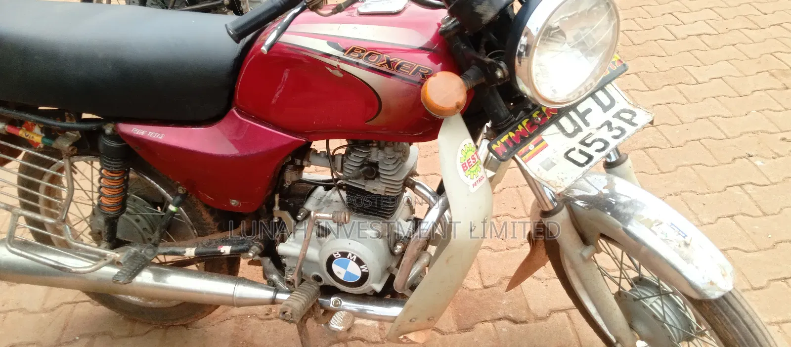 Bajaj Boxer 100 2023 Red