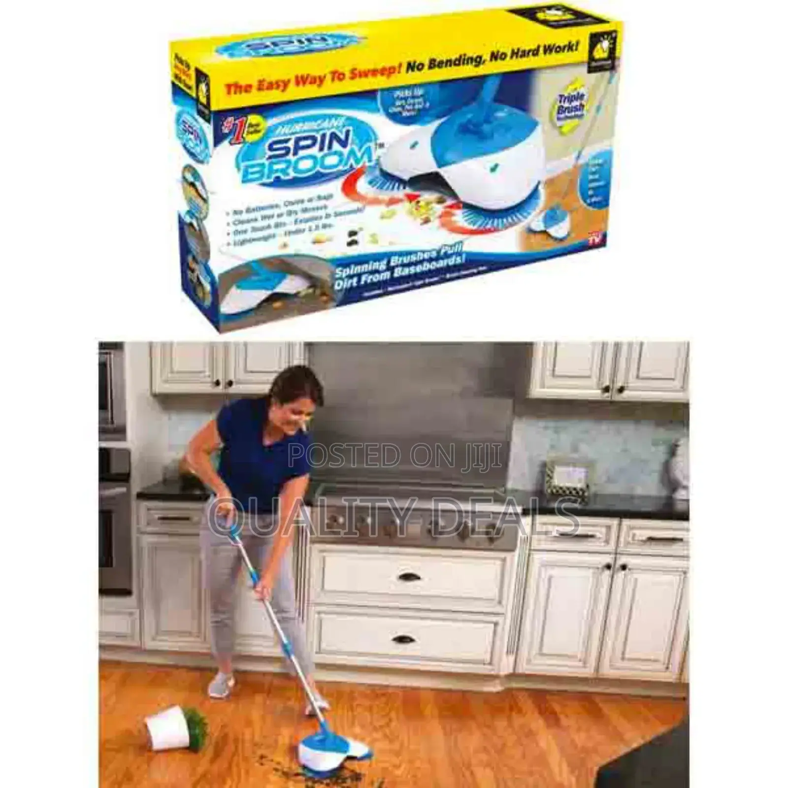 Spin Broom Sweeper