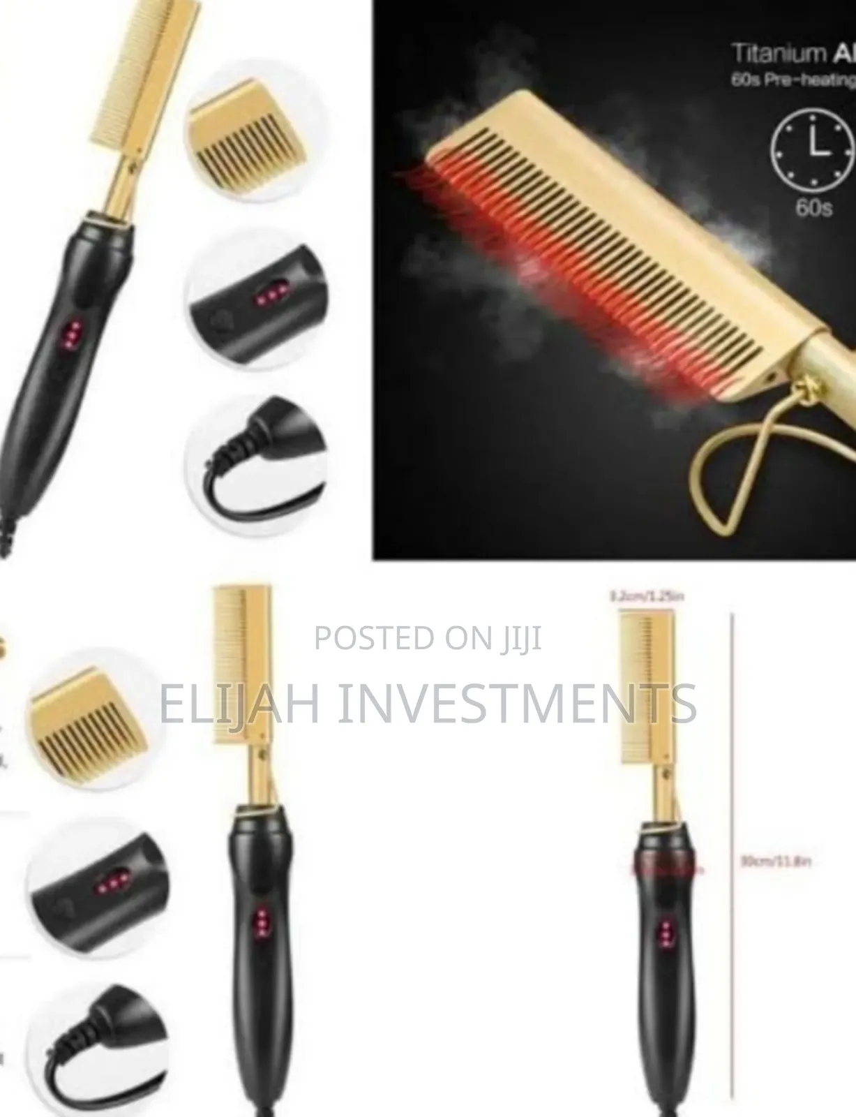 Efficient Fashionable Electric Hair Straightener