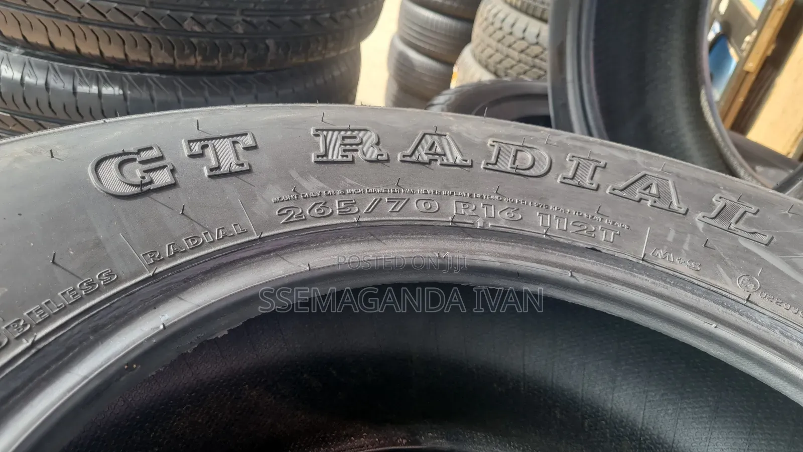 265/70r16 Used Tyres Gt Radial Savero Made in Indonesia