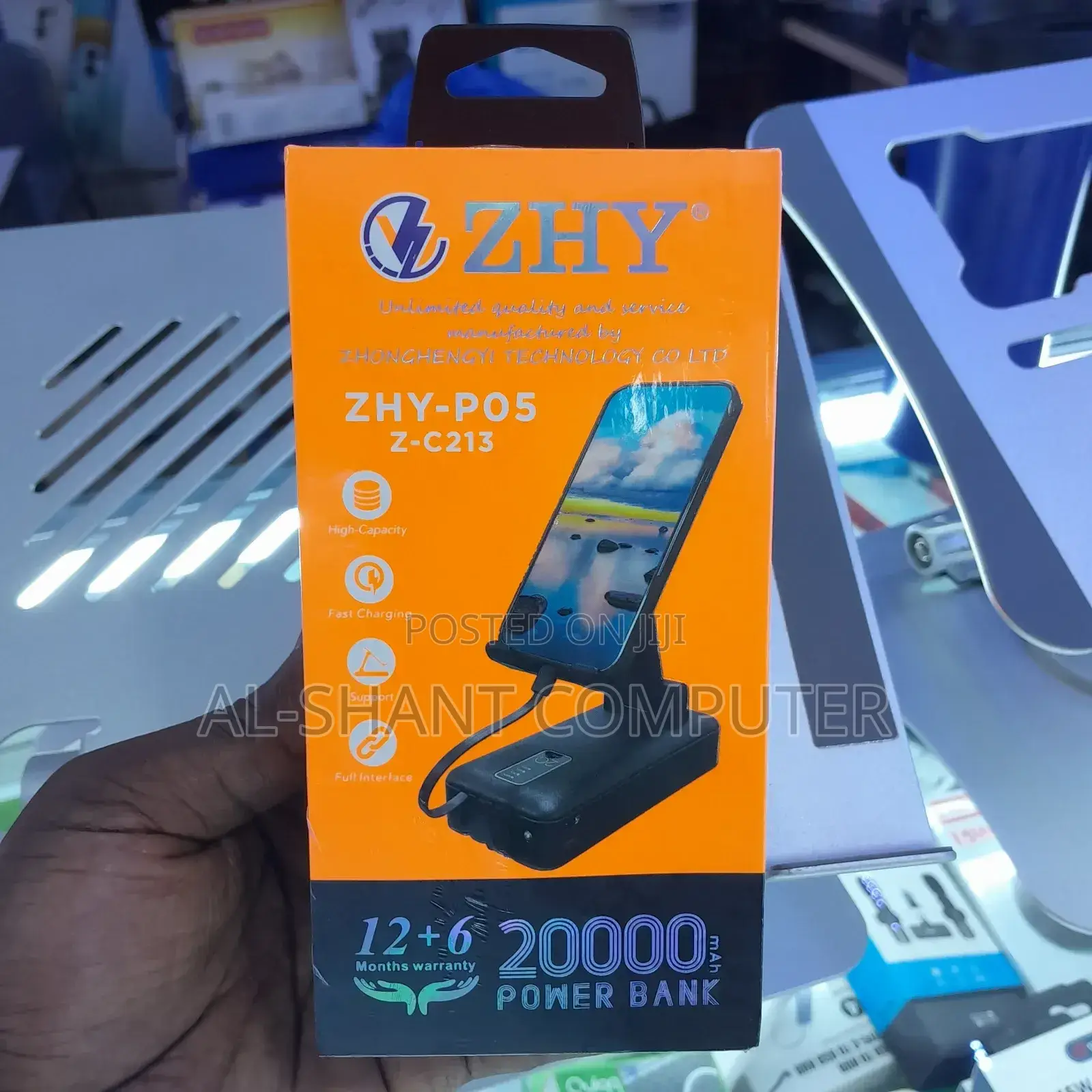 20000mah Power Bank/20000mah ZHY POWER BANK