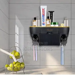 Tooth Brush Holder With 2 Cups