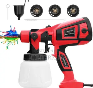 Drilbur 700W HVP Paint Sprayer With 3 Nozzles