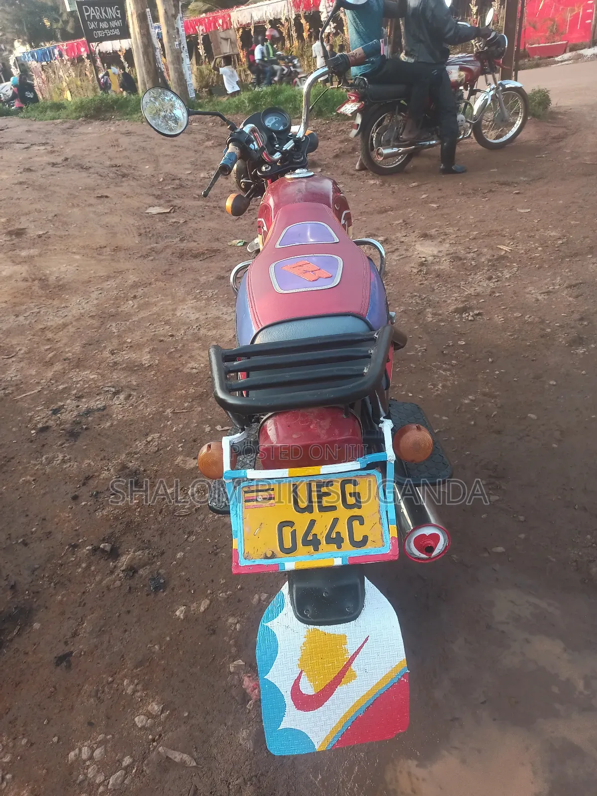 TVS XL 100 2016 Red